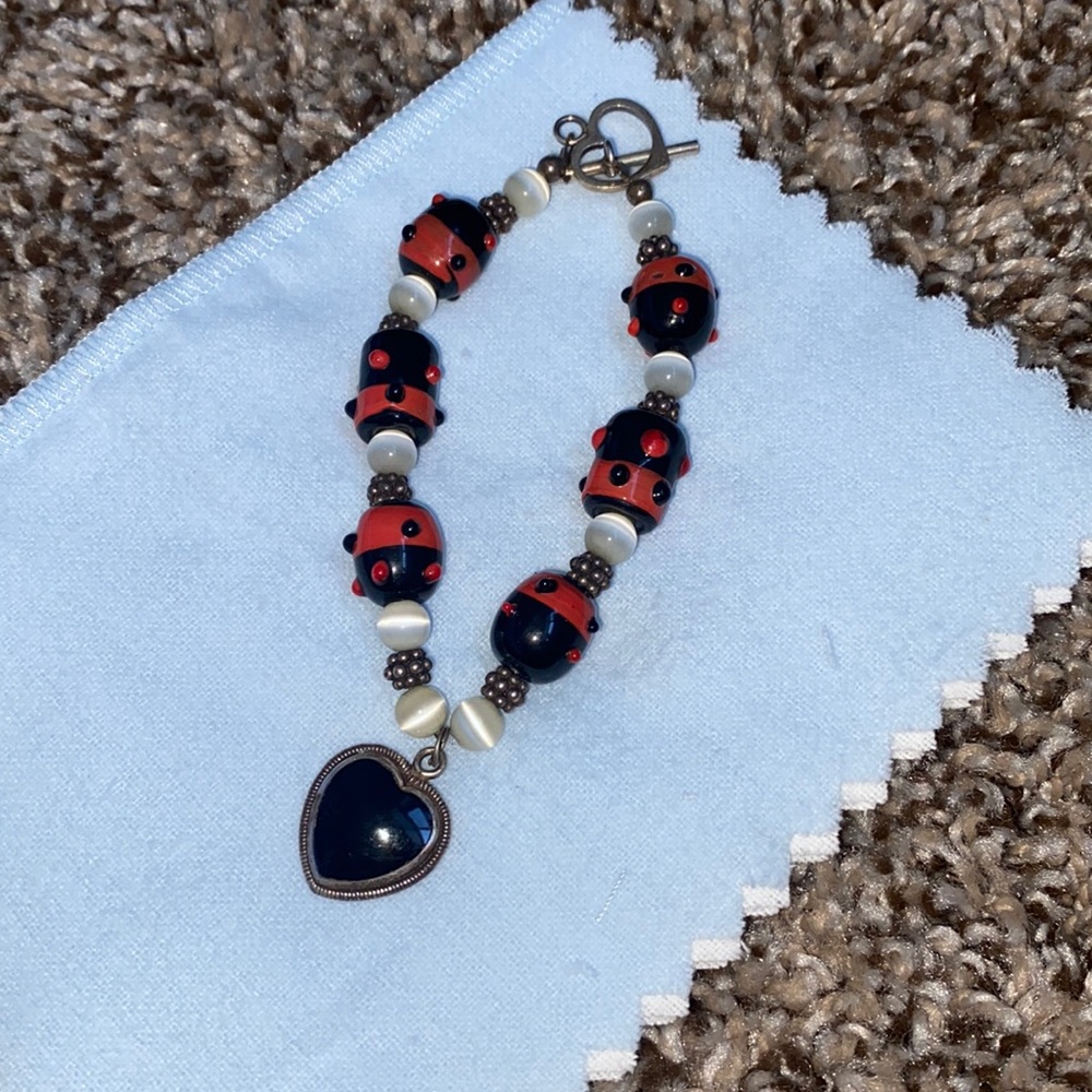 Lady Bug little girl’s bracelet